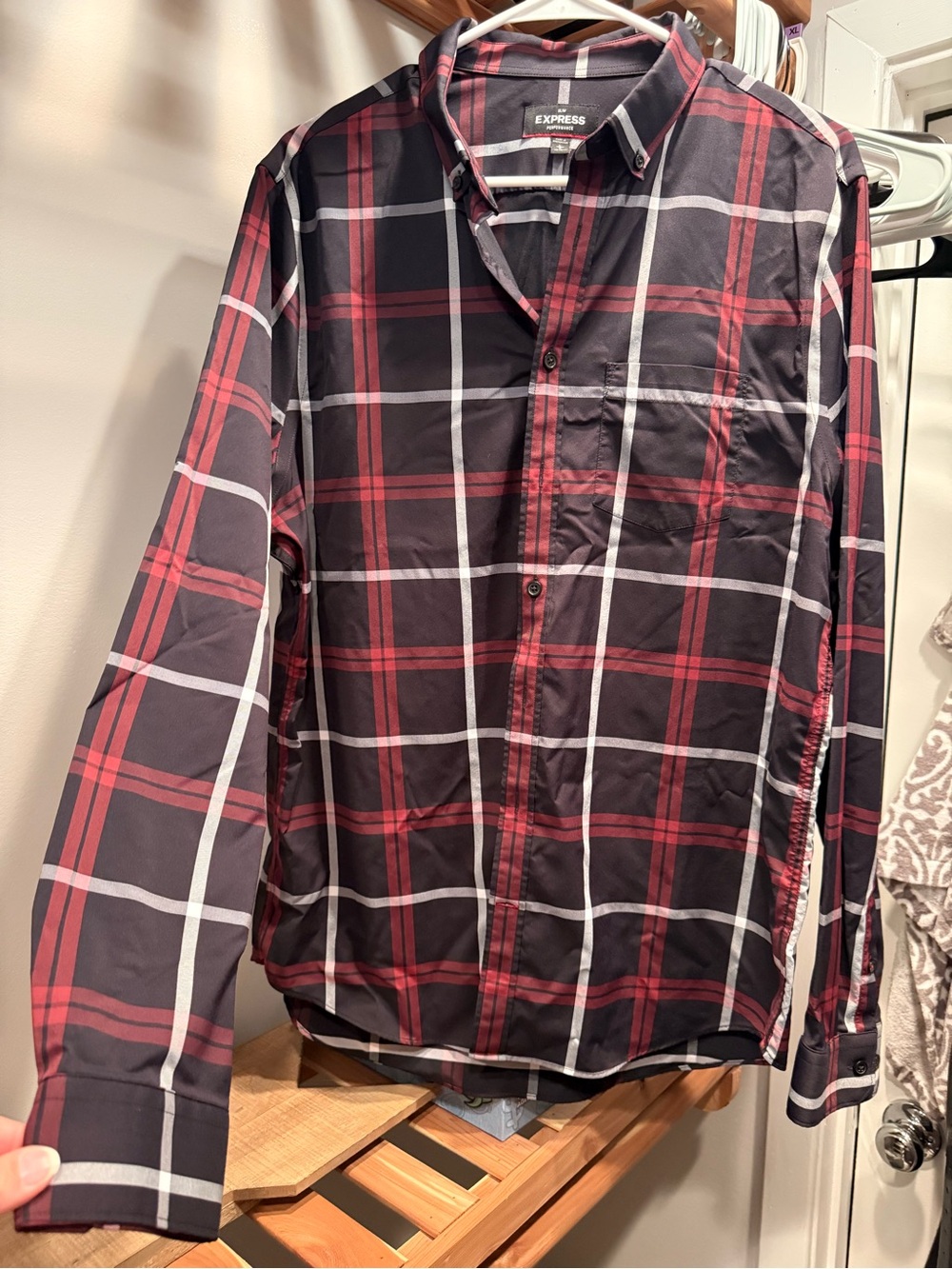 Express Mens Button-Up Shirt